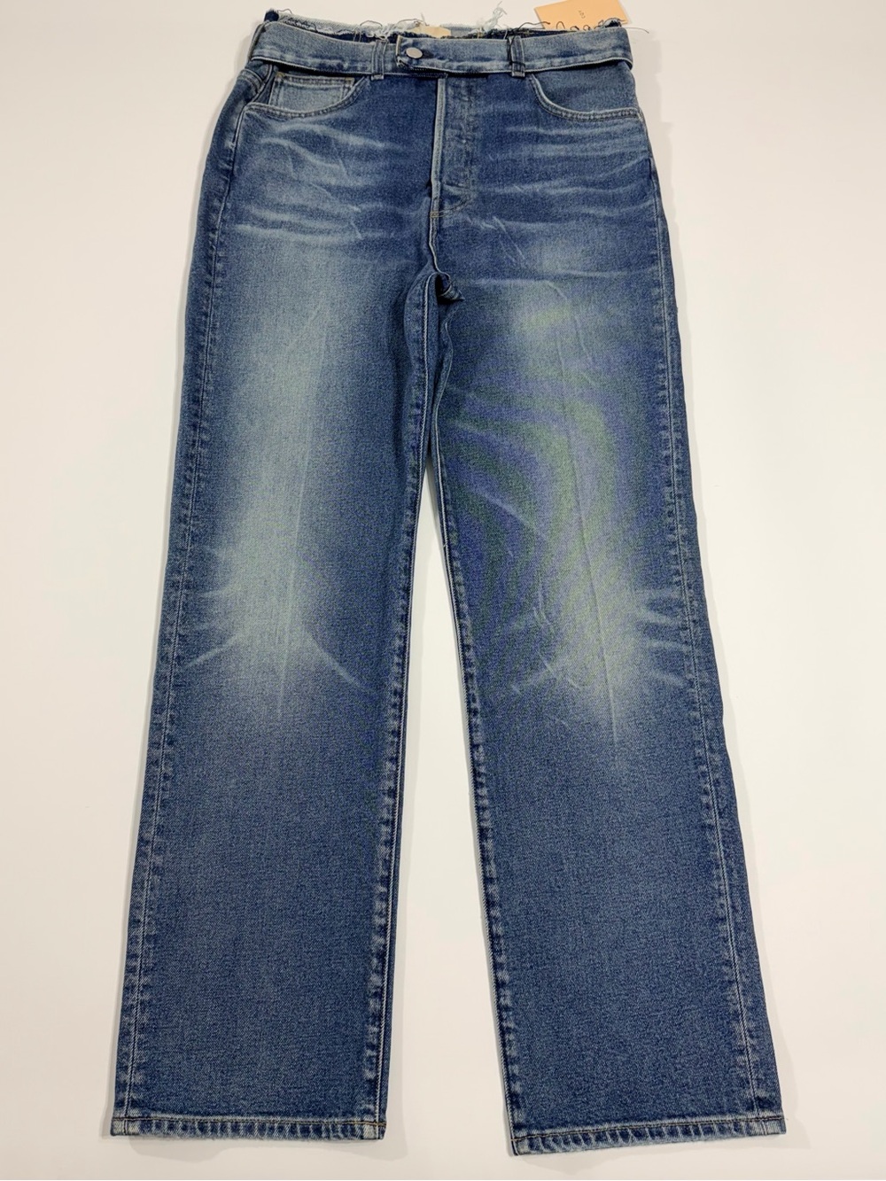 CQY Salvage Vice Deconstructed Waist Vintage Fit Jeans 27 NWT